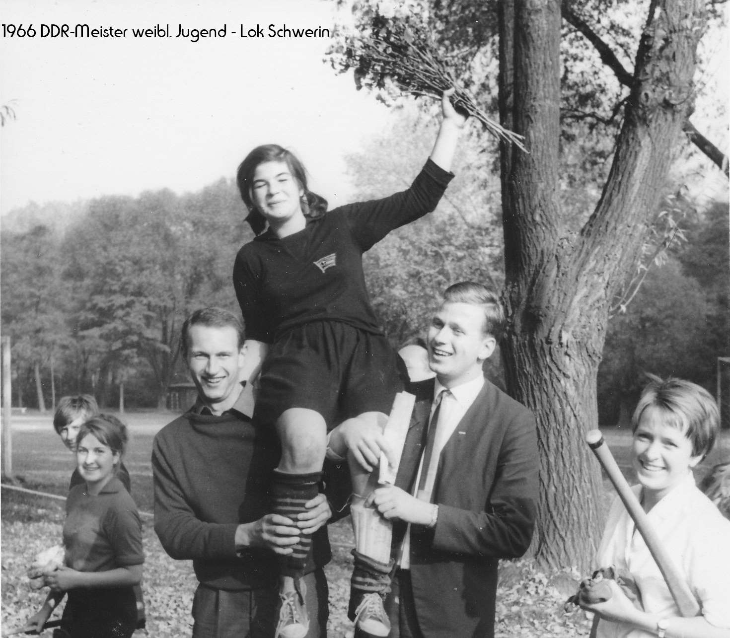 Mädchen und Frauenhockey in der DDR Hockey SG Rotation Prenzlauer