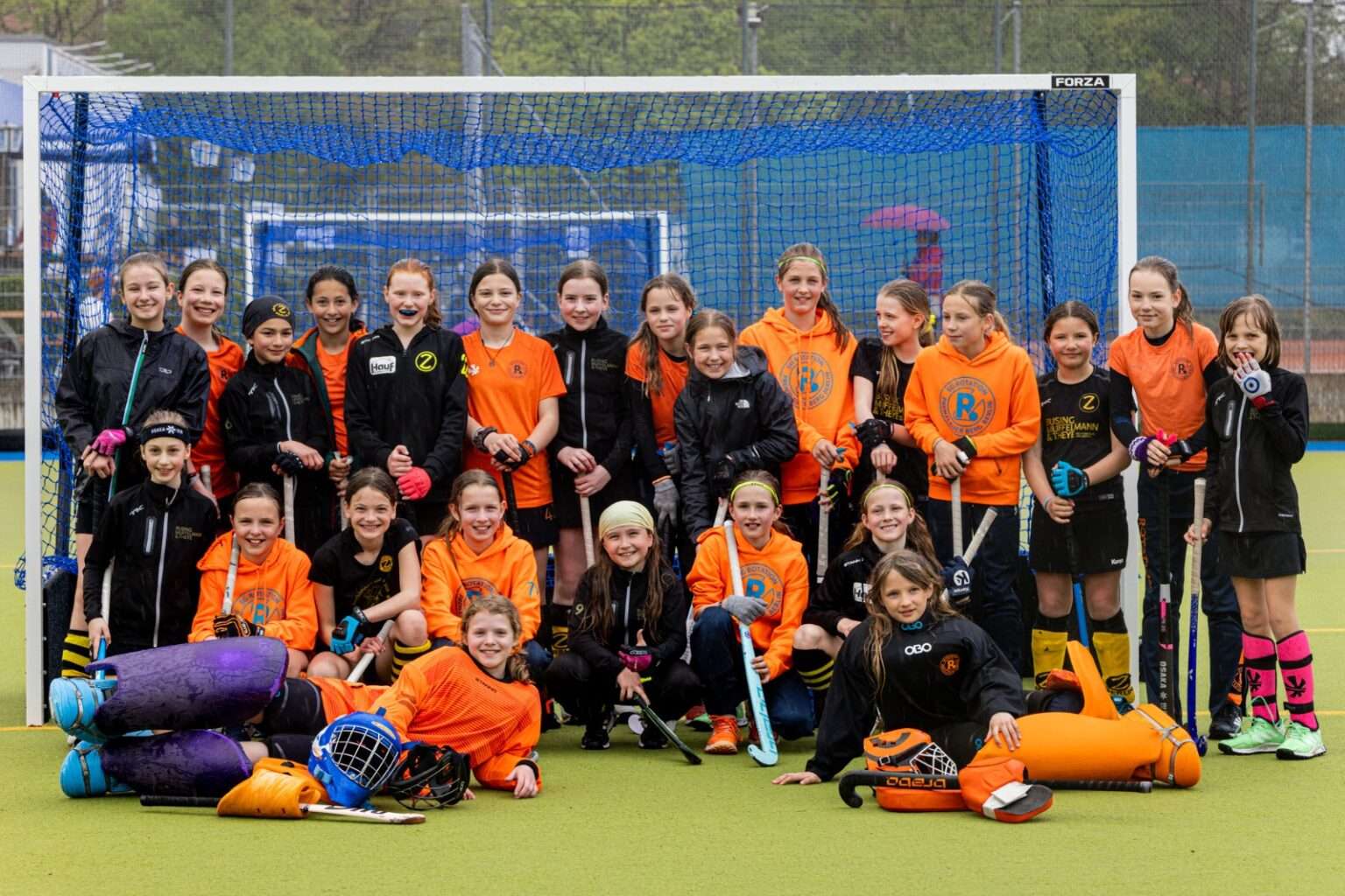 Podestplatz für unsere BMädels in München Hockey SG Rotation