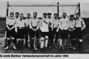 1904 die erste Berliner Verbandsmannschaft
