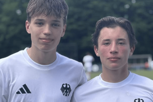 DHB-Auswahlspieler mU16 - Juni 2025 gegen Frankreich