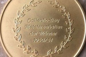 Meistermedaille 50-51