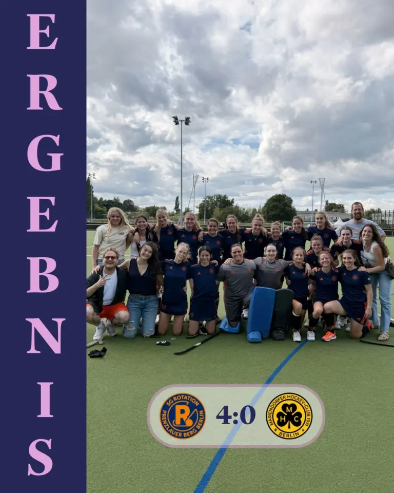 Zum Saisonauftakt ging es für uns letzten Sonntag gegen MHC. Wir wollten unsere Erfahrung aus der 2. BuLi mitnehmen und das Spiel klar gewinnen. Gutes offensives Zusammenspiel und größtenteils sicheres Verteidigen, brachte uns schließlich den Endstand von 4:0 und die ersten 3 Punkte am Feld seit längerem ;). 
Gratulation an die Debütantinnen Emma und Isa und an unsere Comeback-Queen Gawi, wir freuen uns auf weitere tolle Spiele. 🧡💙🧡💙

Tore: Inke, Lilli, Jule, Gawi 💫

#rollerollerotation #rotationhockey