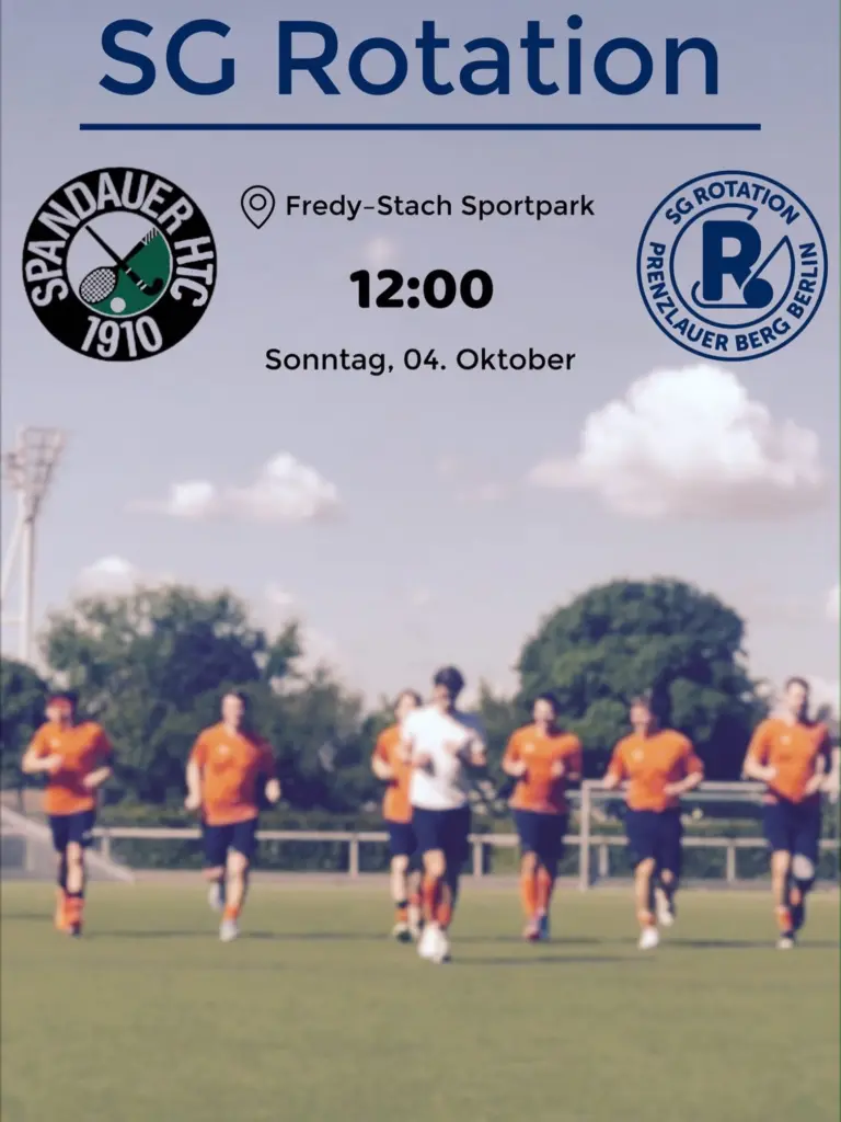 Veranstaltungshinweis!

Morgen gibt’s das Mittagessen mit Unterhaltung. Döner, Burger, Linsensuppe to go und ab vor die Tore Berlins. Um 12 Uhr spielen wir in Spandau und freuen uns darauf, euch den Sonntag mitzugestalten. Wir sehen uns :)