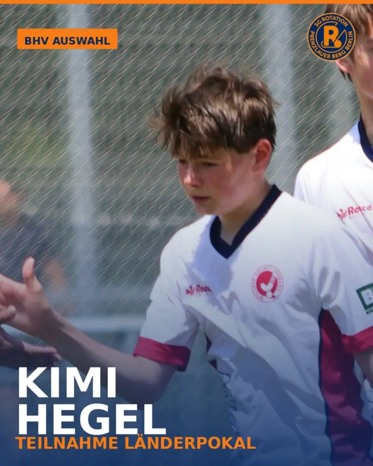 Mit Toni, Bene und Kimi nahmen am vergangenen Wochenende drei unserer Jugendspieler:innen am Länderpokal in München für das Team Berlin teil. Wir gratulieren zu einem erfolgreichen 3. und 5. Platz und sind stolz wie Rolle auf Euch 🏑🧡💙 📸 thx to @ak_hockeyphotos